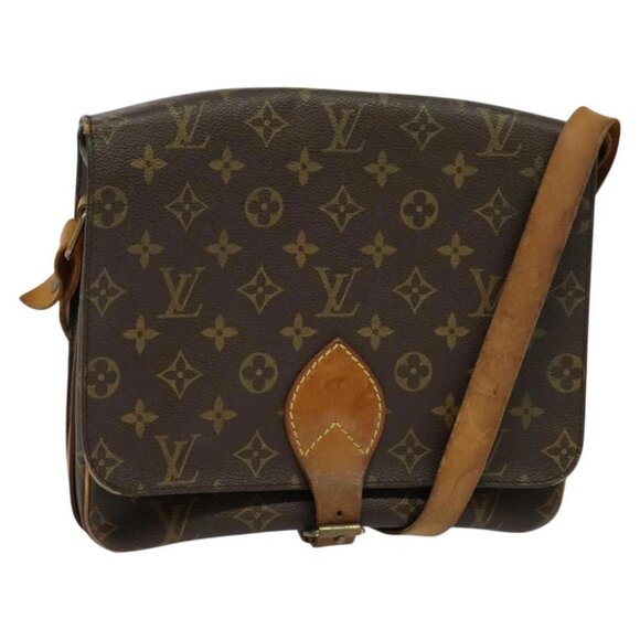 LOUIS VUITTON Monogram Cartouchiere GM Shoulder Bag
